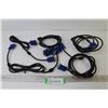 Image 1 : (5) Computer Monitor Cables