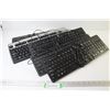 Image 1 : (5) HP USB Keyboards