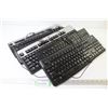 Image 1 : (5) HP & Logitech USB Keyboards