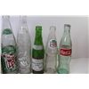 Image 3 : (9) Vintage Soda Bottles - Coca-Cola - Canada Dry - Manzana - 7up