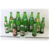 Image 1 : Green Glass Soda Bottles - Sprite - 7up - Canada Dry - Mountain Dew