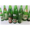 Image 3 : Green Glass Soda Bottles - Sprite - 7up - Canada Dry - Mountain Dew