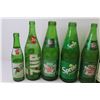 Image 5 : Green Glass Soda Bottles - Sprite - 7up - Canada Dry - Mountain Dew