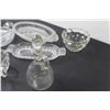 Image 5 : Assorted Glass Items - Divided Dishes - Wine Glasses