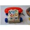 Image 2 : Fisher Price Toy Telephone - Toy Pump Top (both working)