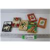 Image 1 : (6) Vintage Decks of Playing Cards - Elvis - Old Maid - Simba's Pride - Hearts - Crazy Eights