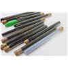 Image 2 : (11) Glass Tubes of Small Beads