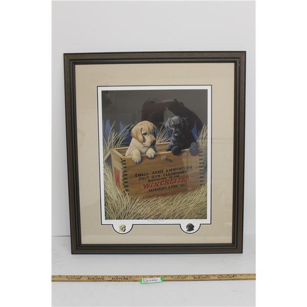 *Ducks Unlimited Packed with Potential Puppy Picture - 27 1/2" x 31