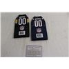 Image 5 : (2) Beer NFL Cozies - New England, Pittsburgh, Shaq O'Neal Rookie Card