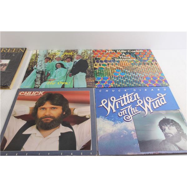 (10) Vinyl Records - Chuck Girard, Keith Green