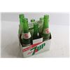 Image 5 : (6) Antique 7-UP Bottles