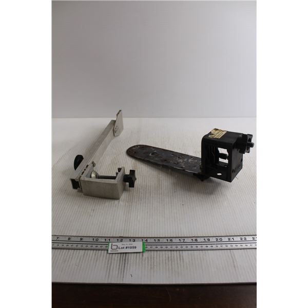 Clamp On Portable Fish Finder Bracket, Clamp On Adjustable Portable Transducer Bracket