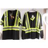 Image 1 : *(2) High Visibility Safety Shirts - Size XL, NWT