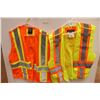 Image 1 : *(2) High Visibility Safety Vests - Size L-3XL