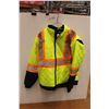 Image 1 : *Holmes Work Wear High Visibility Safety Winter Jacket - Size XL
