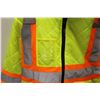 Image 3 : *Holmes Work Wear High Visibility Safety Winter Jacket - Size XL