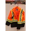 Image 1 : *Terra High Visibility Rain Jacket - Size Large, NWT