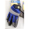 Image 3 : (2) Power Fist Close Fit Mechanic Gloves - Size XL, NWT