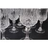 Image 3 : (10) Diamond Point Stemmed Crystal D'Arques 4 - Sherry & 6 - Aperitif's