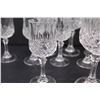 Image 4 : (10) Diamond Point Stemmed Crystal D'Arques 4 - Sherry & 6 - Aperitif's