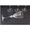Image 2 : (4)Crystal D'Arques 8 1/2" Stemmed Glass Wines