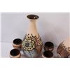 Image 3 : (9) Cuba Ceramic Vase & Decanter Set