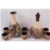 Image 4 : (9) Cuba Ceramic Vase & Decanter Set