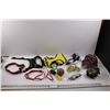 Image 1 : (2) Dog Harnesses (Medium and Large), Brush, Pet Leash, Collar, Dog Toy Ball and Rings, Pet Nail Cli