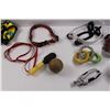 Image 4 : (2) Dog Harnesses (Medium and Large), Brush, Pet Leash, Collar, Dog Toy Ball and Rings, Pet Nail Cli