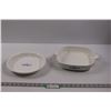 Image 1 : Corning Ware 9" Pie Plate & 10" Casserole Dish w/No Lid