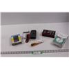 Image 1 : (2) Multimeters (Appear New), Battery Tester, Circuit Tester & Infrared Thermometer