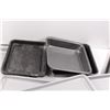 Image 3 : (7) Used Baking Pans & (1) Used Drip Tray