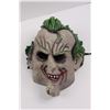 Image 2 : Rubber Halloween Mask & Shoulder Sling Leather Holster (Basket Weave Stamping)