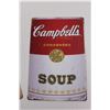 Image 3 : (2) Reproduction Tin Signs (11.75"x7.75") - Johnny Cash & Campbell's Soup