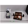 Image 1 : (2) Games - Leather Backgammon & Dominos (NIB)
