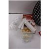Image 2 : Zenker Decorator/Cookie Press, Dash Waffle Iron w/Recipe Book (NIB) & Pizza Perforated Grill Pan