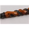 Image 4 : 35" Carved Wooden Walking Stick/Cane