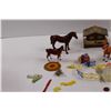 Image 2 : Vintage Childrens Toys And Cabin Music Box