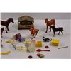 Image 4 : Vintage Childrens Toys And Cabin Music Box