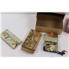 Image 2 : Vintage Boxes, Fortune Telling Favor Cake Set, Handy Counter, Paint Set, Playing Cards, Shooter Marb