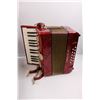 Image 2 : Math. Hohner A.G Camillo Jr. Accordion w/Case, Original Sale Receipt (June 1959) & Music Sheets