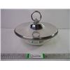 Image 1 : Silver Plated Covered Casserole with Pyrex Insert