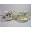 Image 3 : (4) Sets of Cups and Saucers- (2) are Royal Albert