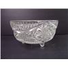 Image 2 : (2)Crystal Footed Fruit Bowl,(3) Glass Candy Dishes,(2) Ashtrays, Vase and Trinket Dish