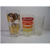 Image 6 : Lot of Assorted Cups and Juice Glasses, Including (2) Prairie Lily Cups