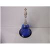 Image 7 : Blue Mountain Ashtray, Vintage Drey Square Mason Jar,(3) Vintage Glass Door Knobs and Bell Ornament