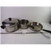 Image 1 : (3) Pieces of Revere Ware-Dutch Oven, Pot and Frying Pan
