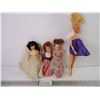 Image 1 : (3) Vintage Colgate-Palmolive Promo/Advertising Dolls 7" Tall and (1) Barbie