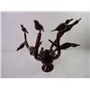 Image 3 : Wooden Candle Holder-Birds on Branches