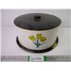 Image 1 : Vintage Decoware Lidded Cake Carrier-may have been painted